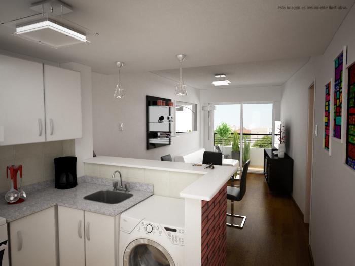 Unidad de 1 dormitorio.