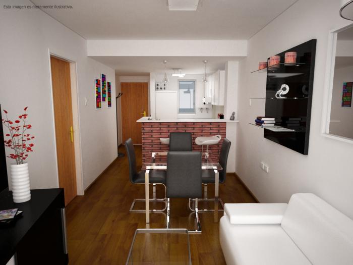 Unidad de 1 dormitorio.
